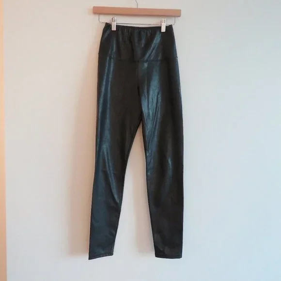 ARITZIA WILFRED Daria Black Faux Leather Leggings - Size S - Picture 2 of 15